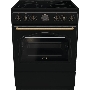 Электрическая плита Gorenje GECS6B71CLB черный стеклокерамика (без крышки)