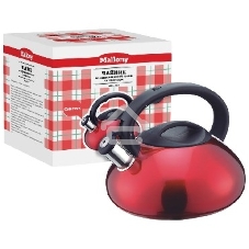 Чайник для плиты MALLONY MAL-103-R красный