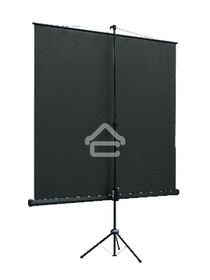 Экран на треноге Lumien 200x200см Eco View LEV-100103 1:1 напольный рулонный