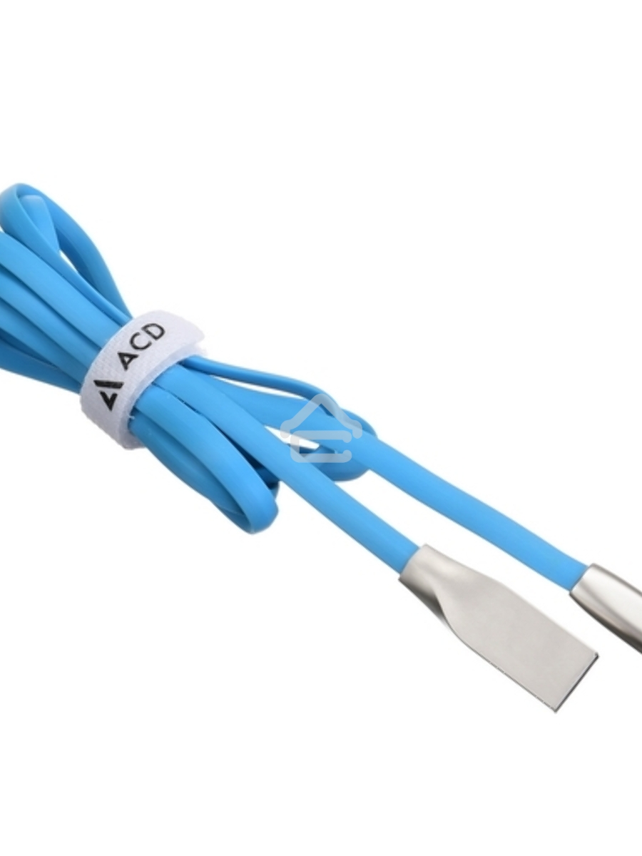 Кабель USB ACD-Infinity Lightning ~ USB-A TPE, 1.2м, синий (ACD-U922-P5L)