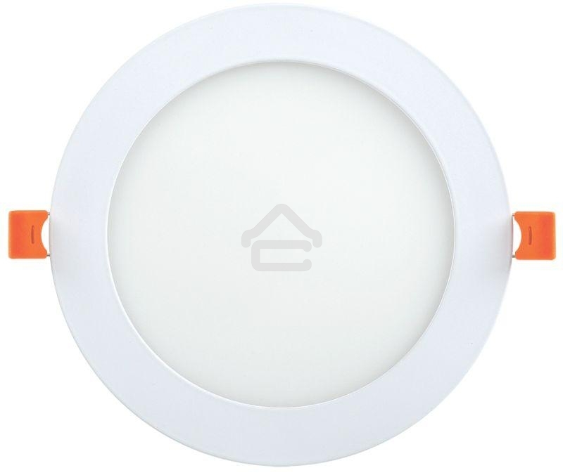 Светильник Iek LDVO0-1606-1-12-6500-K01 ДВО 1606 белый круг LED 12Вт 6500К IP20 алюм. корпус, диам 170 мм
