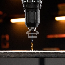 Сверло по металлу Denzel 5 мм, HSS-Tin, Golden Tip, 10 шт.