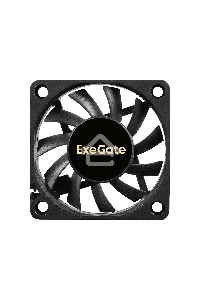 Вентилятор для корпуса ExeGate ExtraPower EP06010B3P черный, 60 мм, 3000 об/мин, 24 дБ, 3 pin