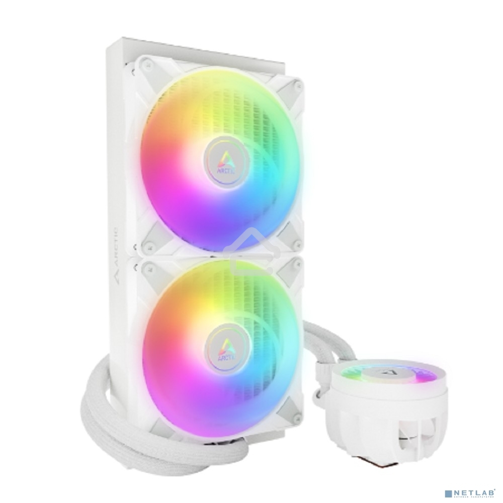 Система жидкостного охлаждения Arctic Liquid Freezer III 280 белый, 140 мм, алюминий/медь, 2800 об/мин, 26 дБ, 4 pin, 260 Вт