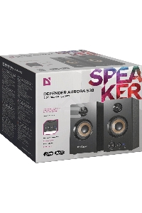 Колонки Defender AURORA S20 { 2x10 Вт RMS,20-20000 Гц, разъём для наушников }