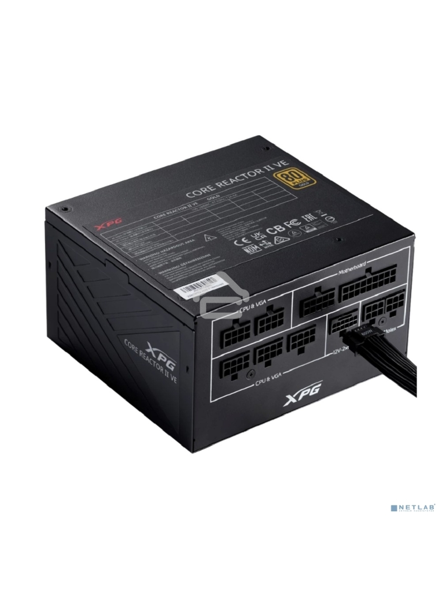 Блок питания XPG COREREACTORIIVE650G-BKCEU