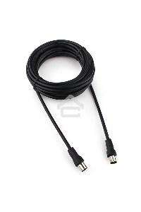 Кабель телевизионный Cablexpert, CCV-515-5M, Coaxial M/F, 5м