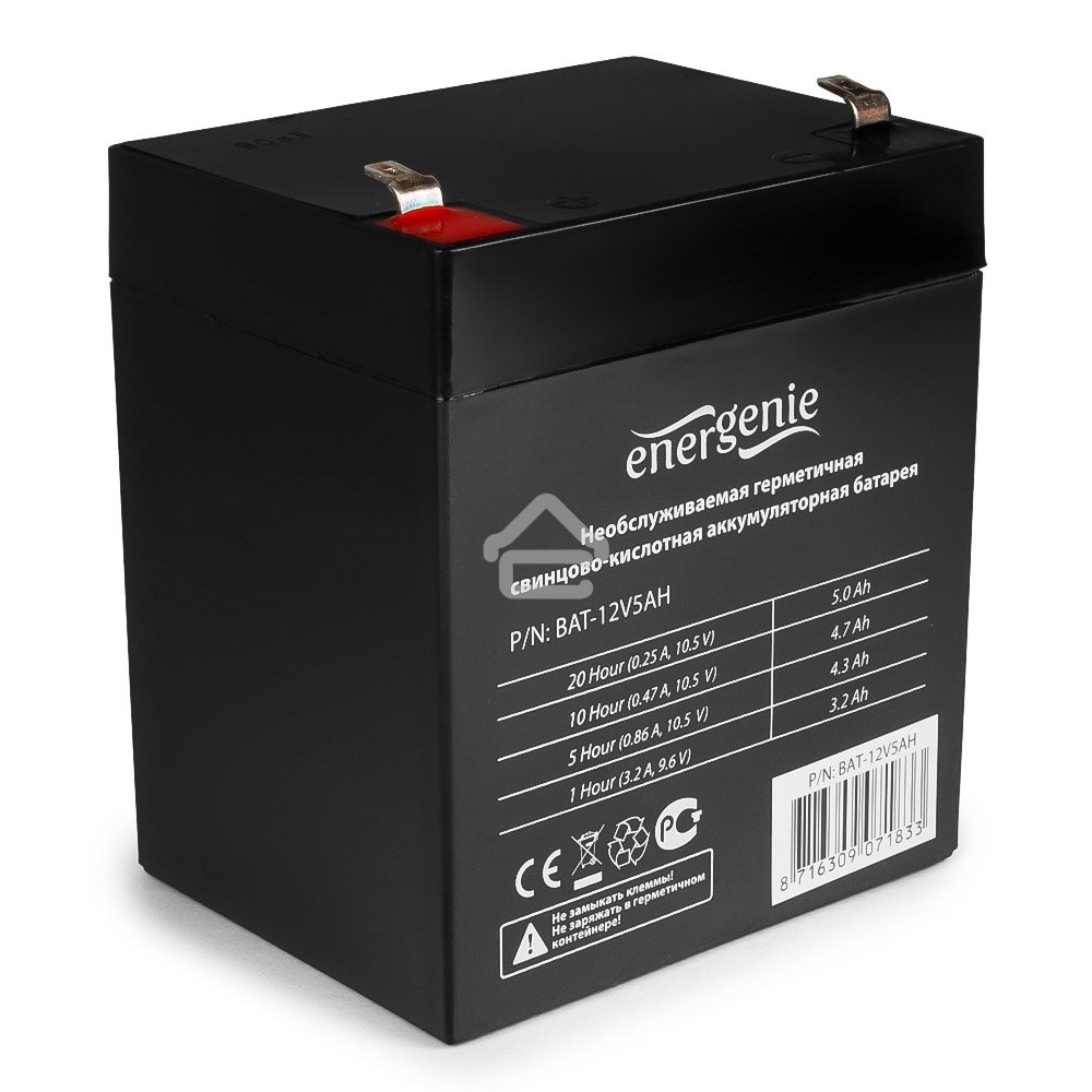 Батарея Gembird/Energenie BAT-12V5AH