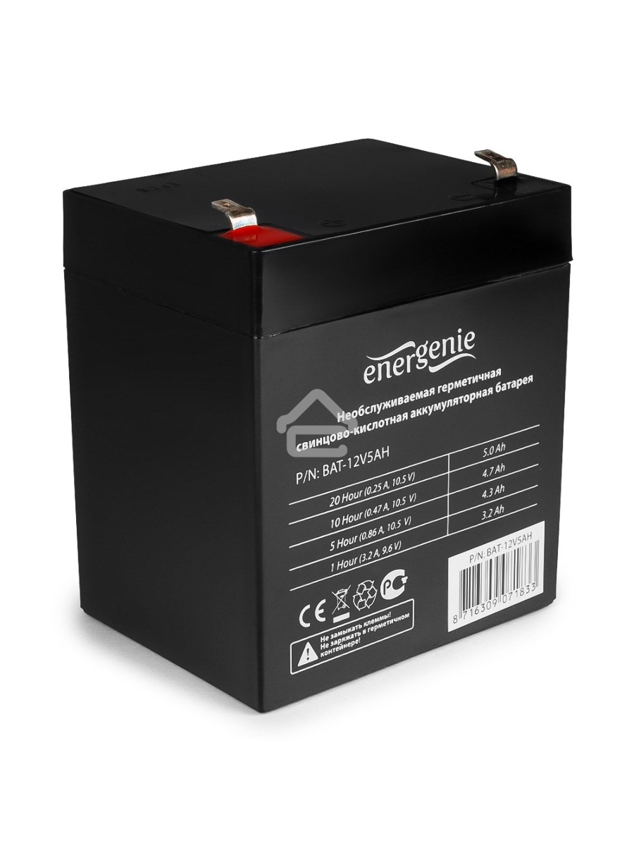 Батарея Gembird/Energenie BAT-12V5AH