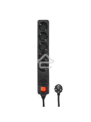 Сетевой фильтр Energenie Сетевой фильтр SPG5-C-10 3m. 16А. черный