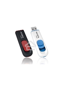 Флэш диск ADATA Flash Drive 64Gb С008 AC008-64G-RWE {USB2.0, White}