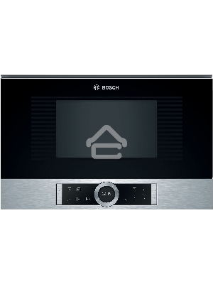 Встраиваемая микроволновая печь Bosch BFL634GS1 /900Вт, 5 режимов, инвертер, 21 л, сталь