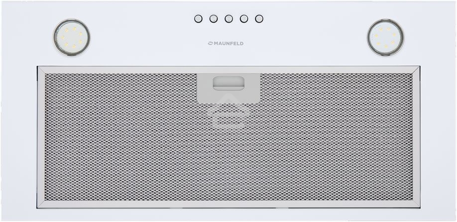 Вытяжка встраиваемая Maunfeld Crosby Power 50 белый, 50 см, 1050 куб. м/ч, 51.8 дБ