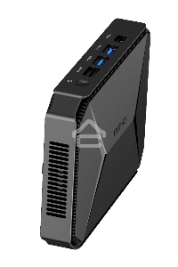 Компьютер Chuwi HeroBox Intel N-series N100(0.8Ghz)/8192Mb/256SSDGb/Int:Intel UHD Graphics 600/BT/WiFi/war 1y/0.59kg/Black/Win11Home + BT5.2/USB3.0*2, USB2.0*2/HDMI 2.0 *1 (4K 60Hz)/VGA*1/M.2*2, 2280, MAX 1TB, PCIE & SATA3/Type-C*1/Ear
