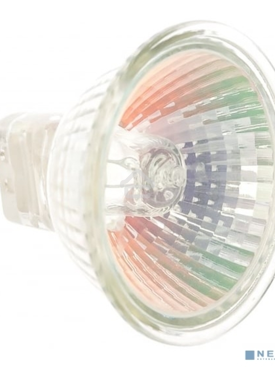 Лампа галогенная ЭРА GU5.3-JCDR (MR16) -50W-230V-Cl(10/200/6000)