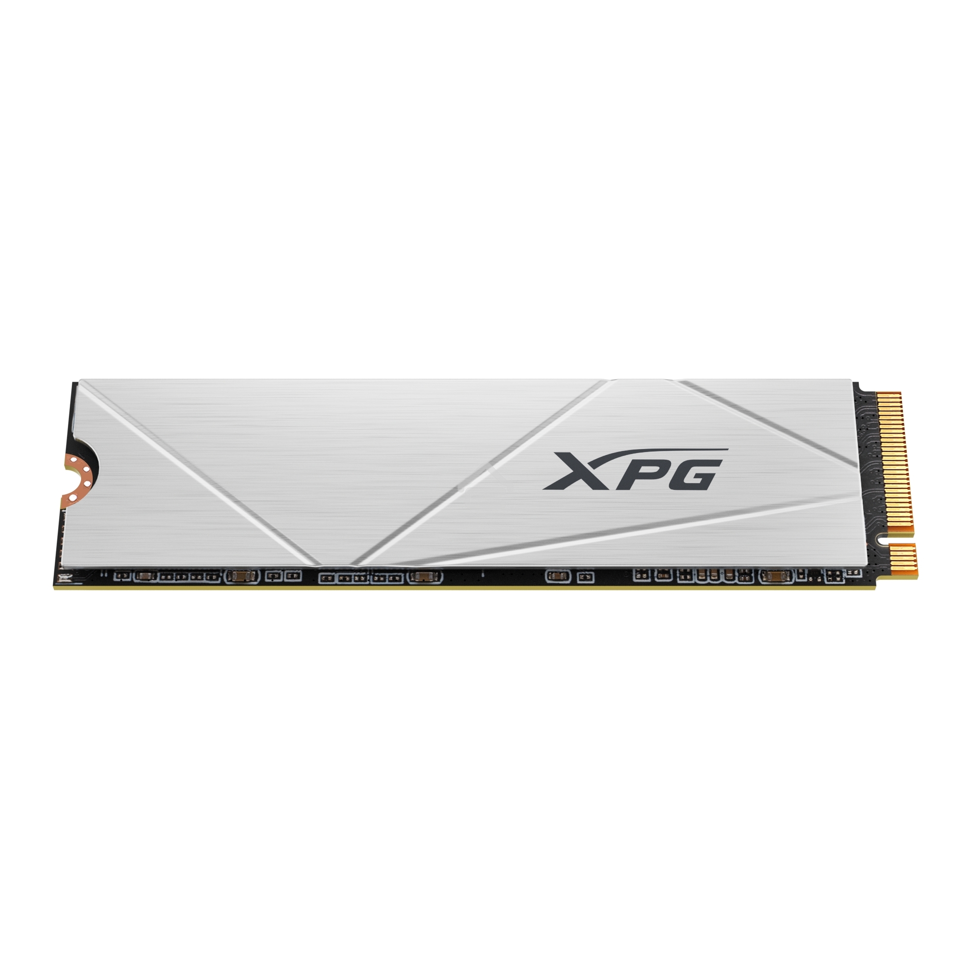 Накопитель SSD ADATA XPG GAMMIX S60, 512Gb, PCIe 4.0 x4, M.2 2280, NVMe, R/W 4700/1700, с радиатором