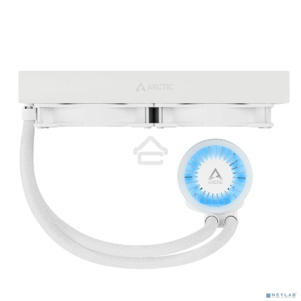 Система жидкостного охлаждения Arctic Liquid Freezer III 280 белый, 140 мм, алюминий/медь, 2800 об/мин, 26 дБ, 4 pin, 260 Вт