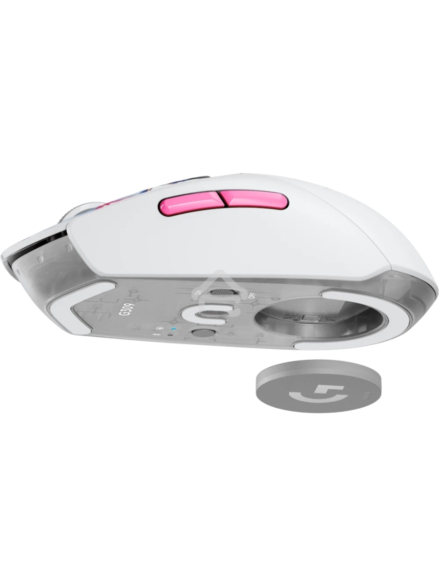 Мышь беспроводная Logitech G309 Lightspeed Ayaka Special Edition белый, 25600 dpi, радиоканал, Bluetooth, USB, кнопки - 6