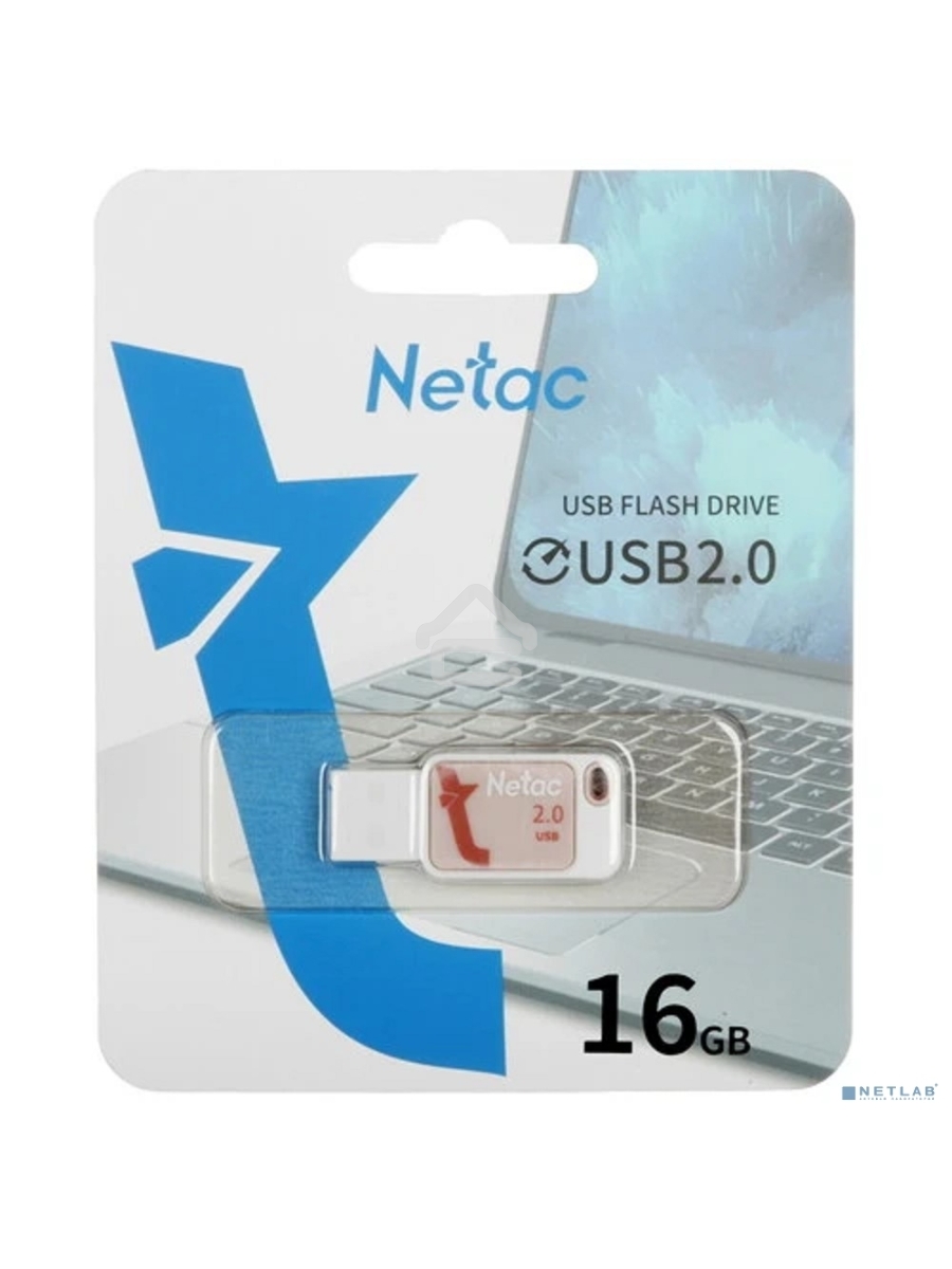 Флеш диск Netac 16Gb UA31 NT03UA31N-016G-20PK USB2.0 розовый