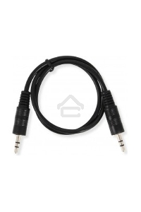 Кабель аудио Ningbo JAAC002-0.5 Jack 3.5 (m)/Jack 3.5 (m) 0.5м. черный     