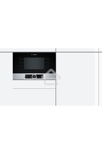 Встраиваемая микроволновая печь Bosch BFL634GS1 /900Вт, 5 режимов, инвертер, 21 л, сталь