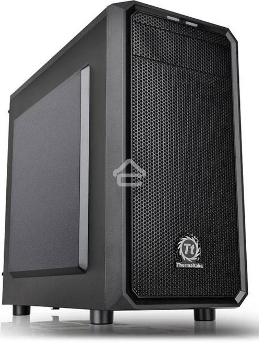 Корпус Thermaltake Versa H15 черный без БП mATX 4x120mm 1xUSB2.0 1xUSB3.0 audio bott PSU
