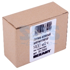 Портативный аккумулятор Li-ion 18500 unprotected 1400 mAH 3.7 В Rexant