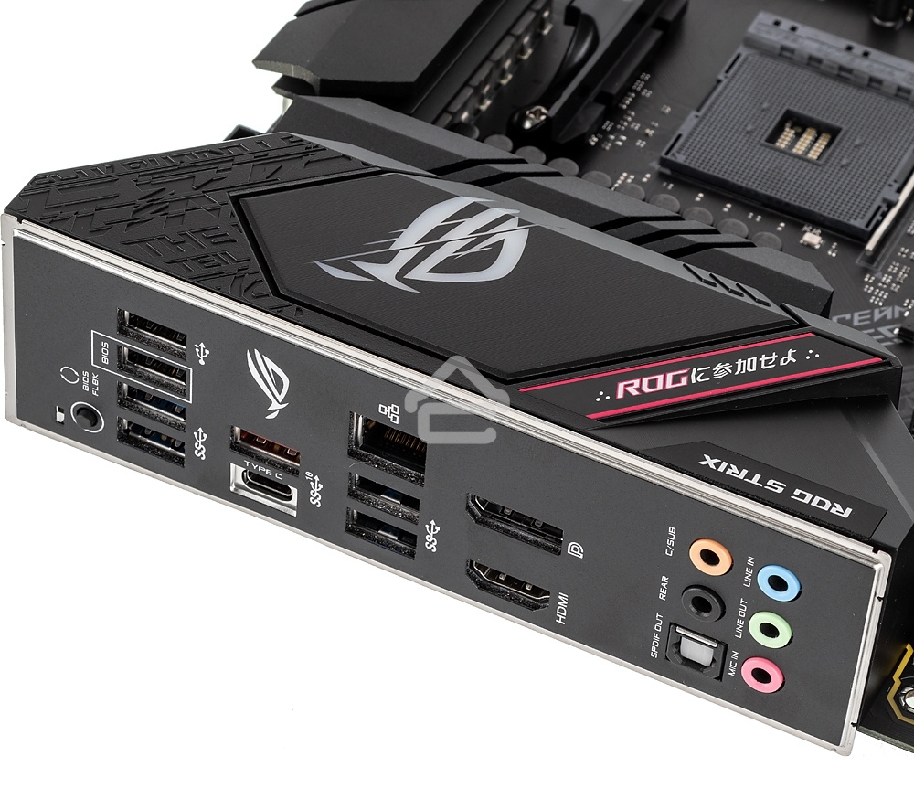 Материнская плата ASUS ROG STRIX B550-F GAMING, AM4, AMD B550, 4xDDR4, 6xSATA, 2xM.2, 1xPCI-E 3.0 x16, 1xPCI-E 4.0 x16, 3xPCI-E x1, 1xDP, 1xHDMI, 1x 2.5Gb LAN, 1xUSB 3.2 Gen 2, 4xUSB 3.2 Gen 1, 2xUSB 2.0, 5x3.5 мм, 7.1, ATX