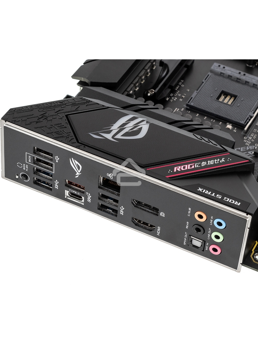 Материнская плата ASUS ROG STRIX B550-F GAMING, AM4, AMD B550, 4xDDR4, 6xSATA, 2xM.2, 1xPCI-E 3.0 x16, 1xPCI-E 4.0 x16, 3xPCI-E x1, 1xDP, 1xHDMI, 1x 2.5Gb LAN, 1xUSB 3.2 Gen 2, 4xUSB 3.2 Gen 1, 2xUSB 2.0, 5x3.5 мм, 7.1, ATX
