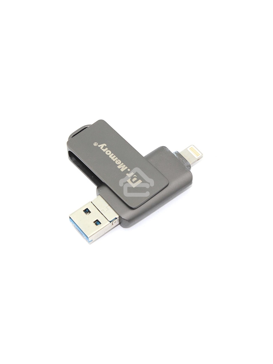 Флешка USB Dr. Memory 051 4Гб, USB 3.0, черный