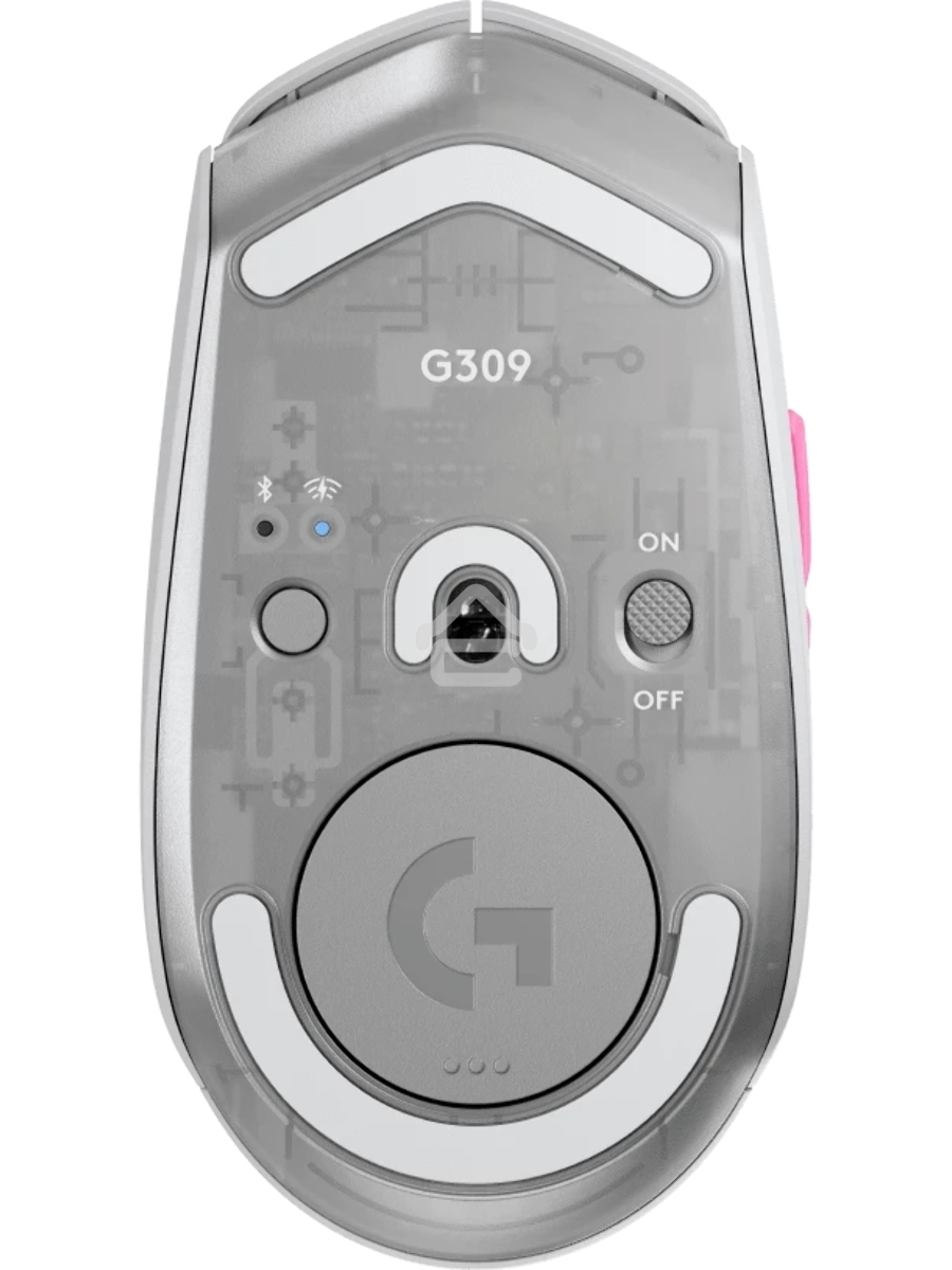 Мышь беспроводная Logitech G309 Lightspeed Ayaka Special Edition белый, 25600 dpi, радиоканал, Bluetooth, USB, кнопки - 6