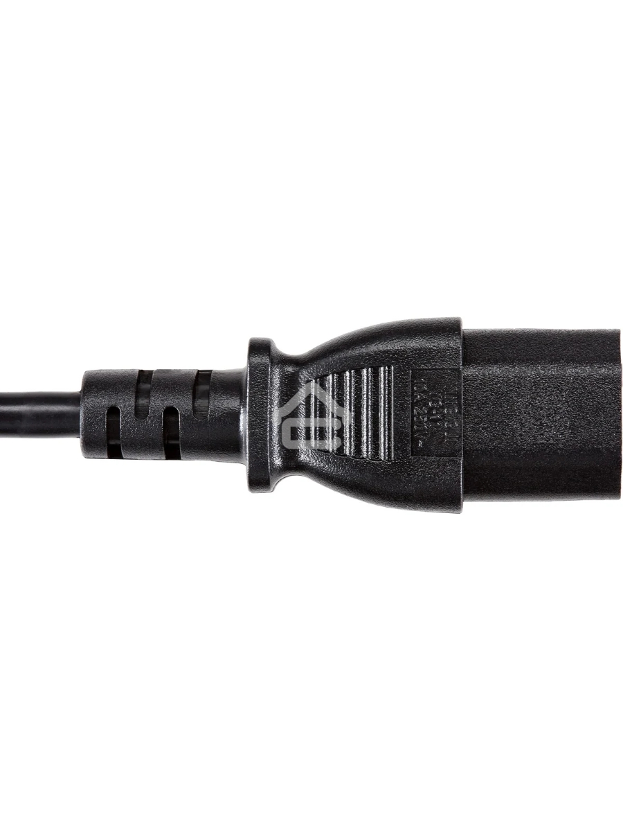 Кабель компьютер-розетка 220V EURO VDE 3G*1.0mm2 медь TELECOM TE021-CU 1,8м