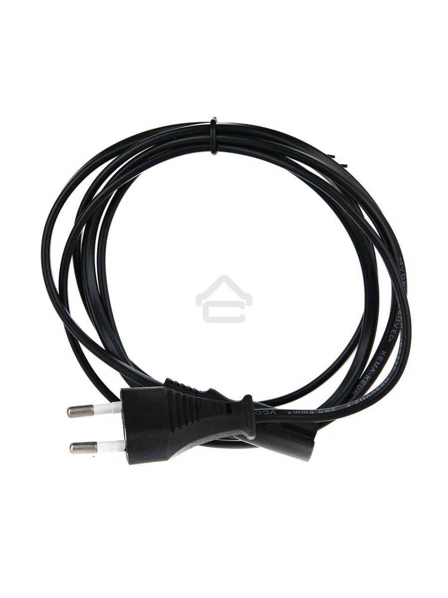 Кабель для аудио-видео техники IEC-320-C7--розетка 220V, 2-pin, 1,8м , медь, VCOM