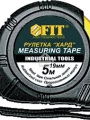 Рулетка FIT 17205  корпус прорезиненный, 