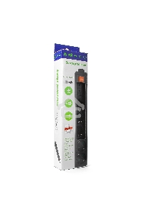 Сетевой фильтр Energenie Сетевой фильтр SPG5-C-10 3m. 16А. черный