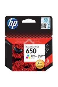 Картридж струйный HP 650 CZ102AE многоцветный для HP DJ IA 2515/2516 (200стр.)