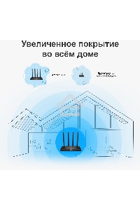 Роутер беспроводной TP-Link Archer C6U AC1200 10/100/1000BASE-TX/4G ready черный