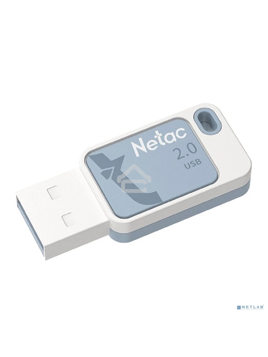 Флеш диск Netac UA31, 32Gb USB2.0, NT03UA31N-032G-20BL синий