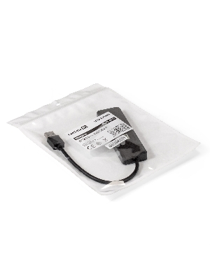 Хаб USB (концентратор) ExeGate DUB-4P/1 (кабель-адаптер USB3.0 --> 4xUSB3.0, Plug&Play, черный)