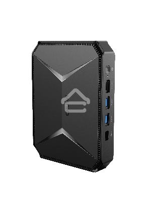Компьютер Chuwi HeroBox Intel N-series N100(0.8Ghz)/8192Mb/256SSDGb/Int:Intel UHD Graphics 600/BT/WiFi/war 1y/0.59kg/Black/Win11Home + BT5.2/USB3.0*2, USB2.0*2/HDMI 2.0 *1 (4K 60Hz)/VGA*1/M.2*2, 2280, MAX 1TB, PCIE & SATA3/Type-C*1/Ear