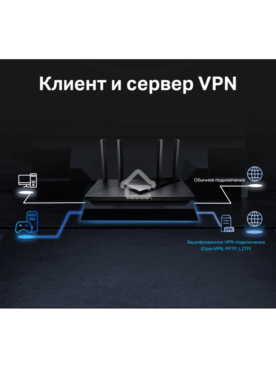 Двухдиапазонный гигабитный TP-Link Archer AX55 Pro AX3000 Wi-Fi 6 роутер