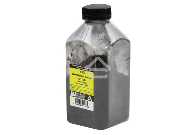Тонер OKI Универсальный С3100 (Hi-Black) Bk, 160 г, банка