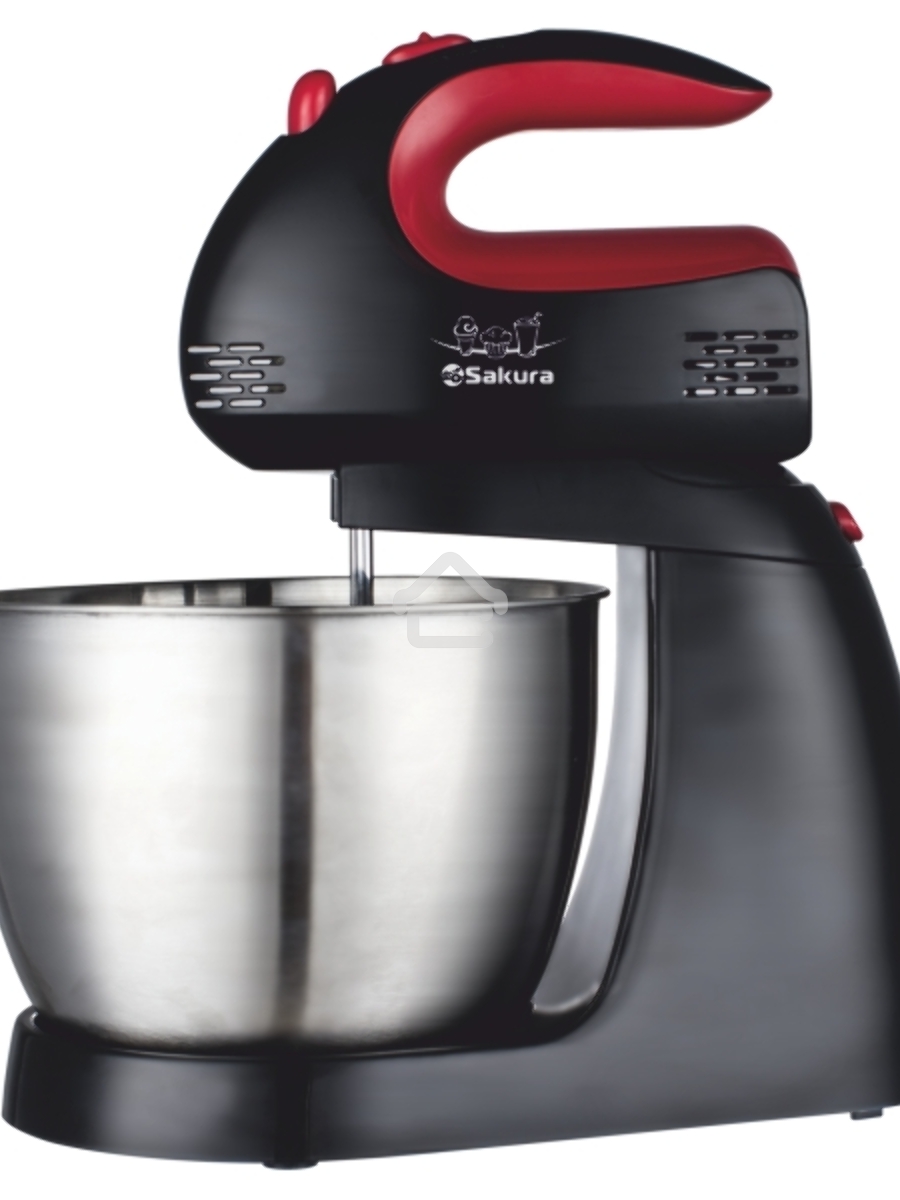 Миксер с чашей Sakura SA-6321CSB 400Вт 3,0л