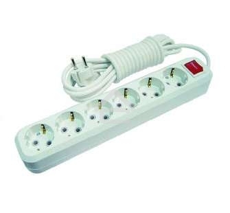 Удлинитель Makel MGP234 6гн 5 м с\з вкл.
