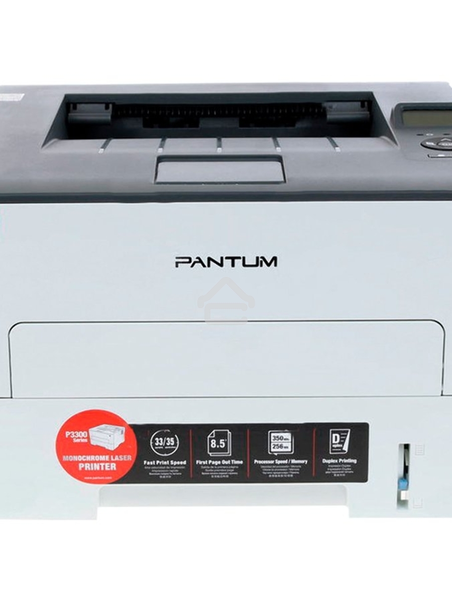 Принтер лазерный Pantum P3300DN, А4, ч/б, печ. до 33 стр/мин, 1200 X 1200 dpi, USB, RJ-45