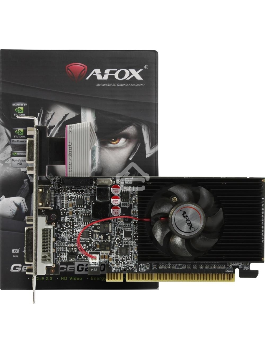 Видеокарта AFOX AF210-512D3L3-V2 PCIE16 G210 512MB GDDR3 64bit VGA DVI HDMI RTL