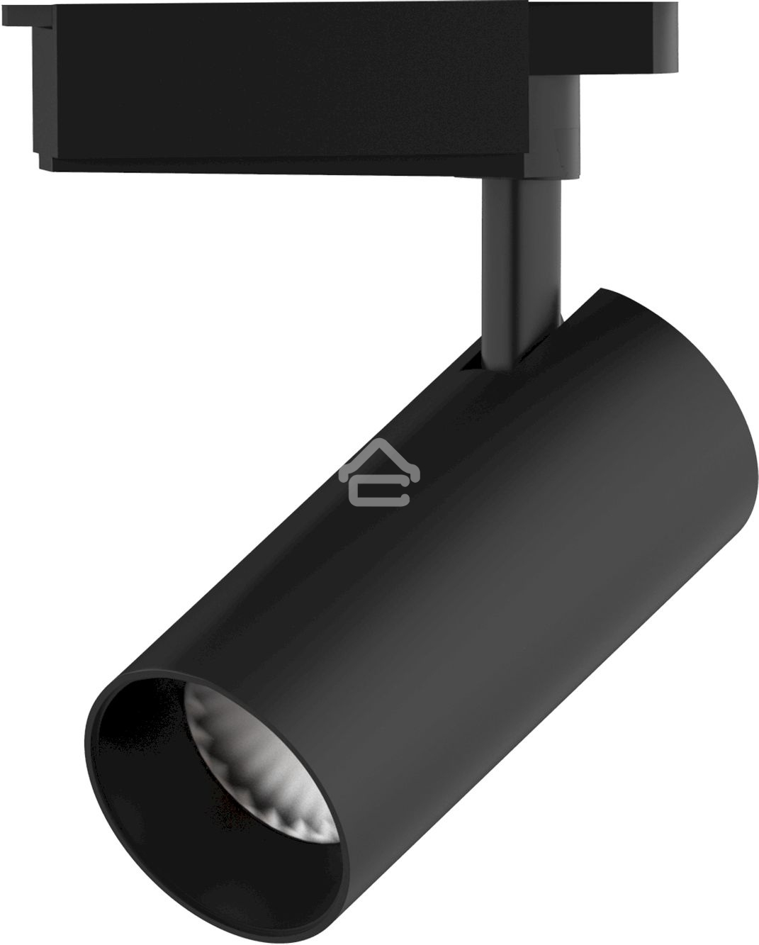 Светильник трековый цилиндр 20W 1650lm 4000K 180-240V IP20 65*210мм черный угол 24º LED 1/40