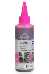 Чернила Cactus CS-EPT6733 пурпурный (100мл) Epson L800