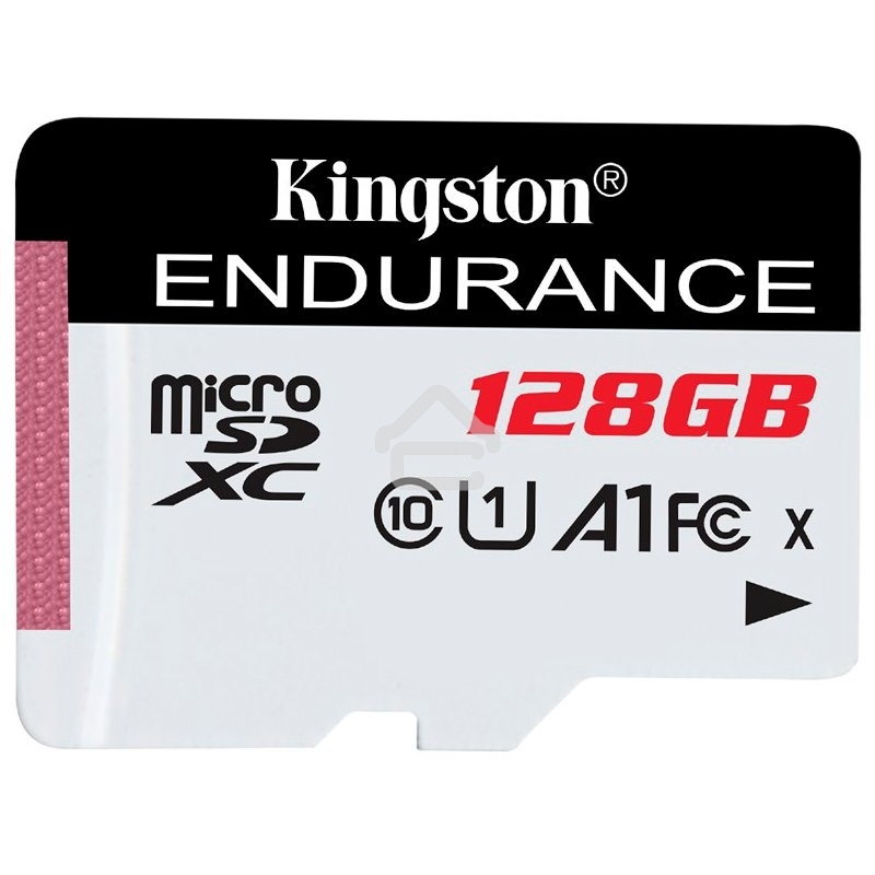 Флеш карта microSD 128GB Kingston microSDНC Class 10 A1 UHS-I Endurance 95R/45W Card Only