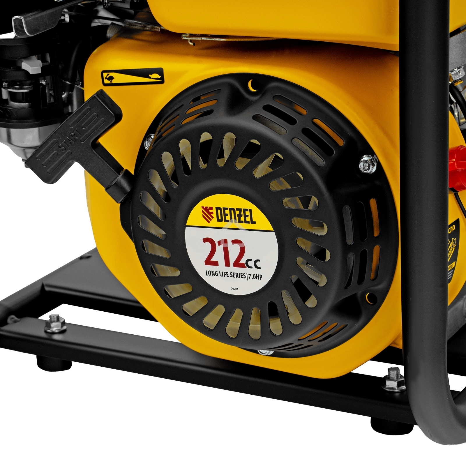 Мотопомпа бензиновая для чистой воды Denzel PX-50, 7 л.с., 2
